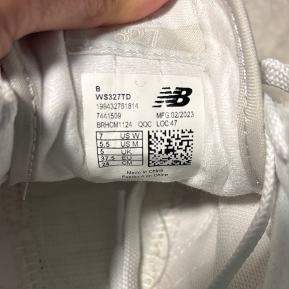 New balance 327 white and grey - Picture 5 of 5
